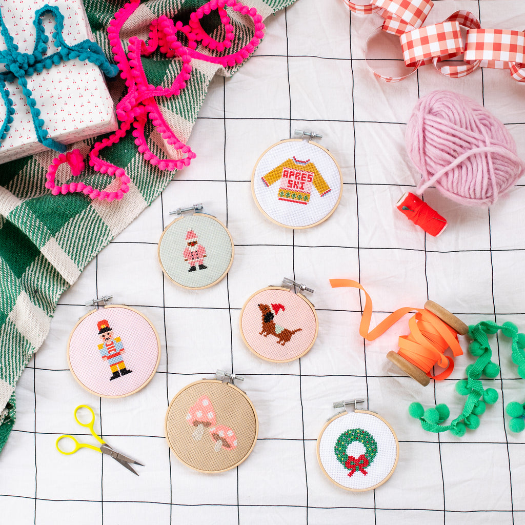 Apres Ski Mini Cross Stitch PDF Pattern – Instant Download