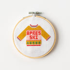 Apres Ski Mini Cross Stitch PDF Pattern – Instant Download