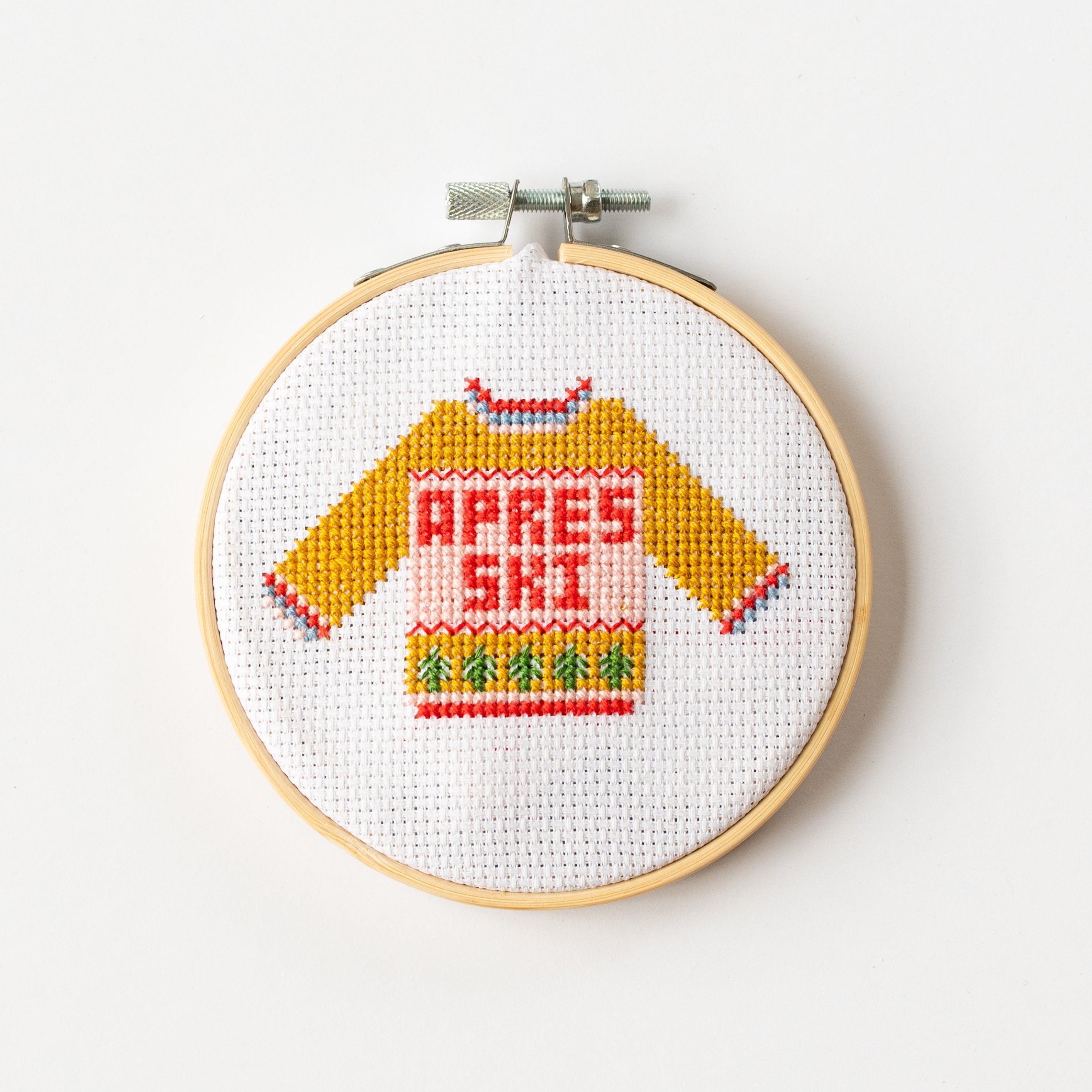 Apres Ski Mini Cross Stitch PDF Pattern – Instant Download