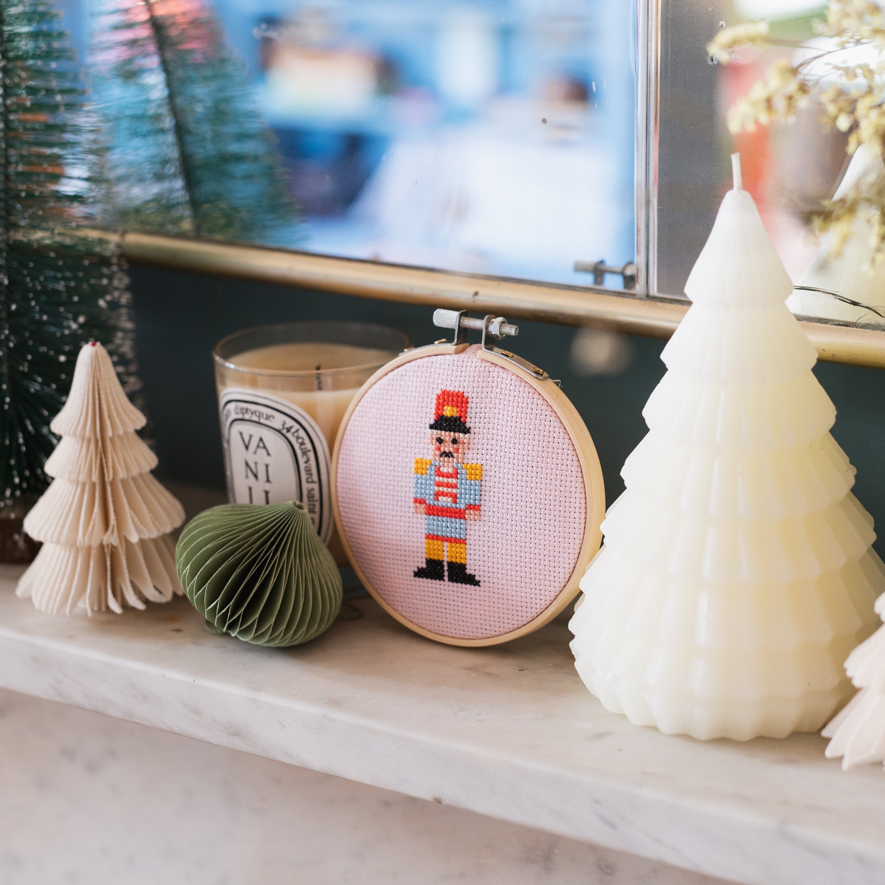 Nutcracker Mini Cross Stitch PDF Pattern – Instant Download
