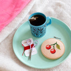 Cherry Mini Cross Stitch PDF Pattern – Instant Download