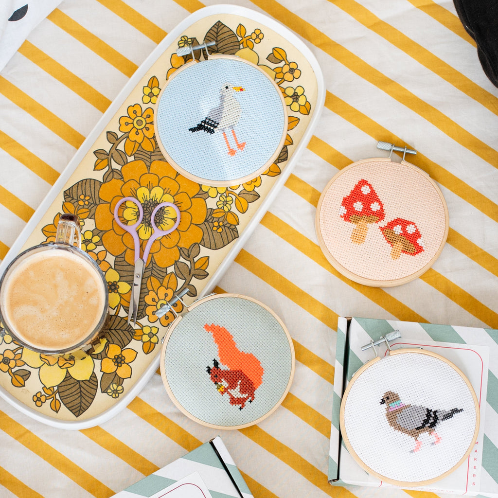 Seagull Mini Cross Stitch PDF Pattern – Instant Download