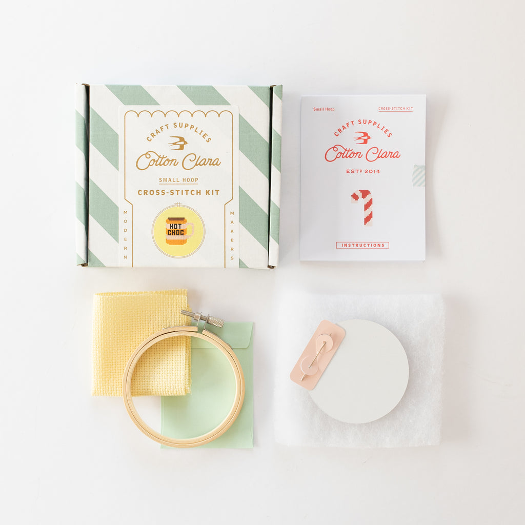 Hot Choc Cross Stitch Kit