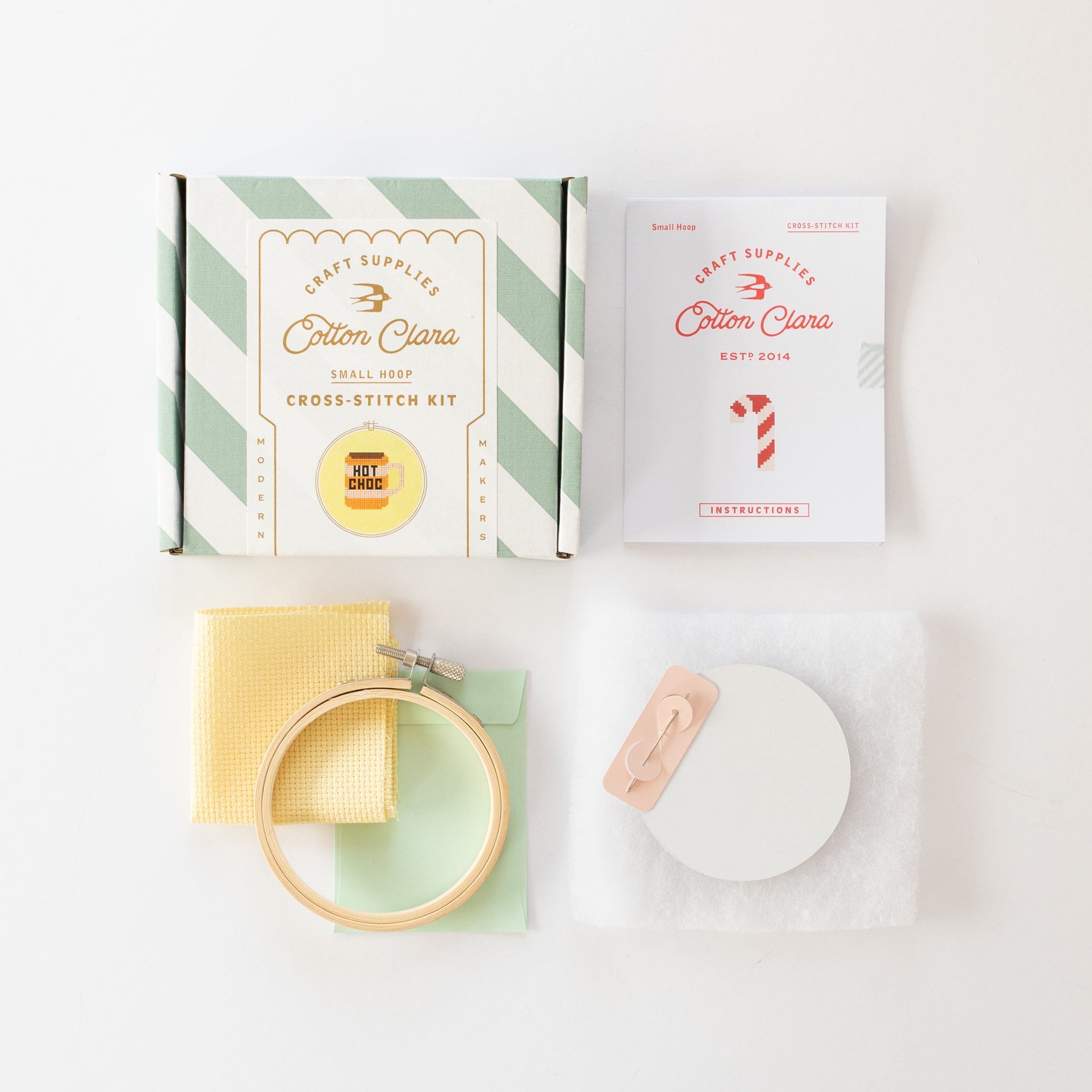 Hot Choc Cross Stitch Kit