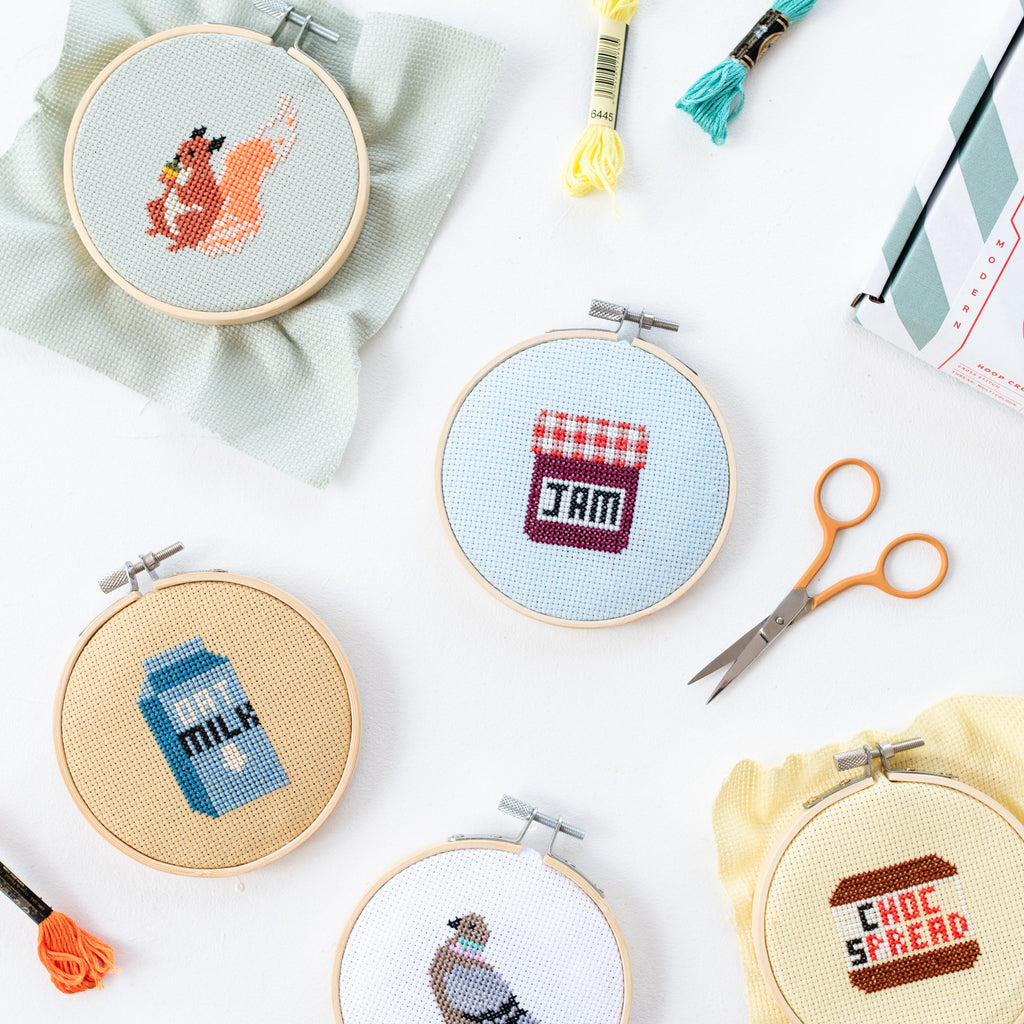 Jam Mini Cross Stitch PDF Pattern – Instant Download