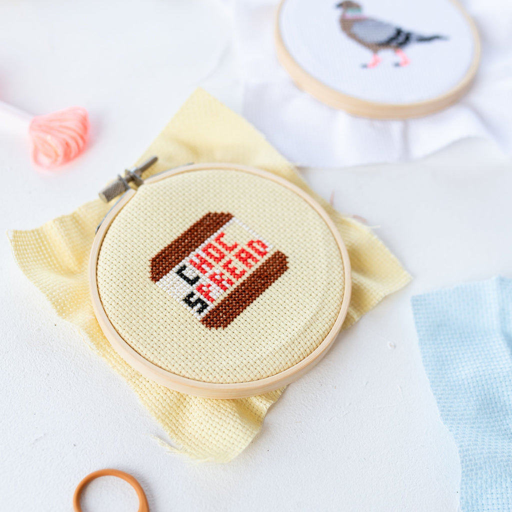 Choc Spread Mini Cross Stitch PDF Pattern – Instant Download