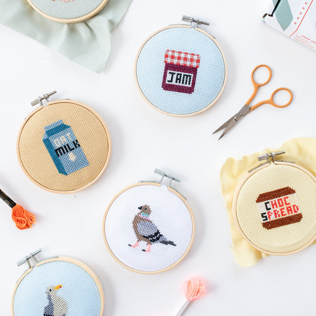 Choc Spread Mini Cross Stitch PDF Pattern – Instant Download