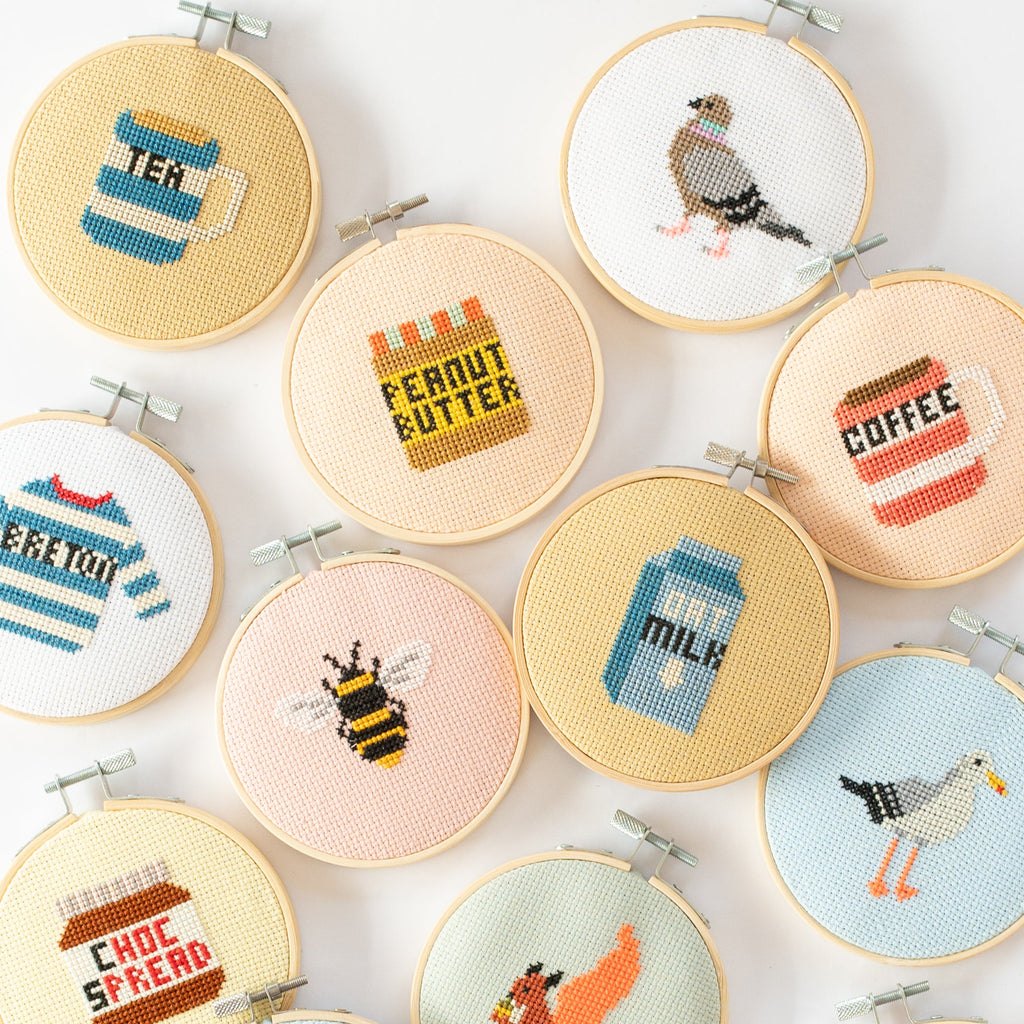 Tea Mini Cross Stitch PDF Pattern – Instant Download