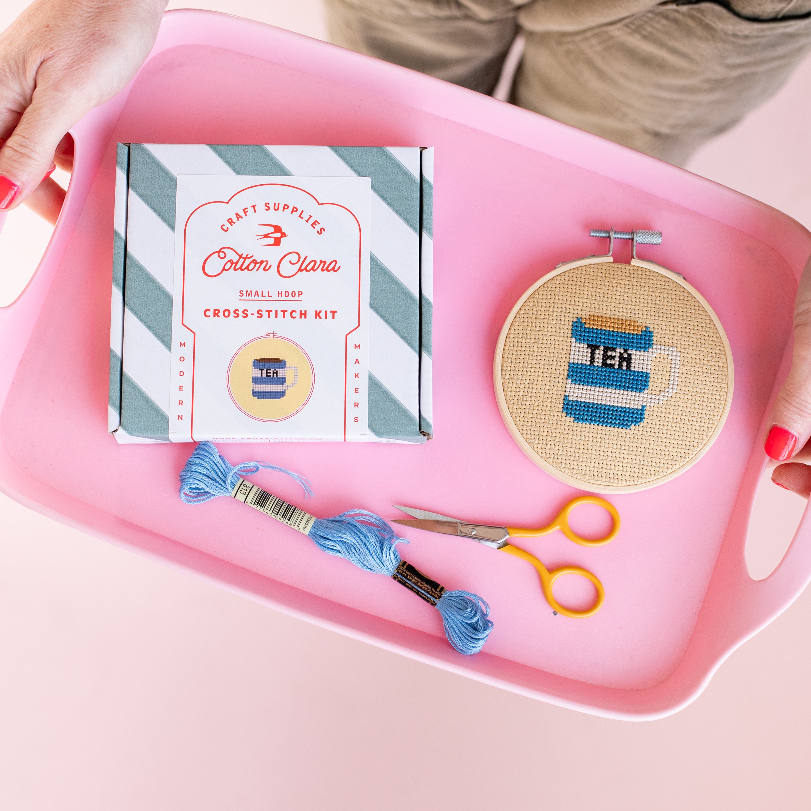 Tea Cross Stitch Kit