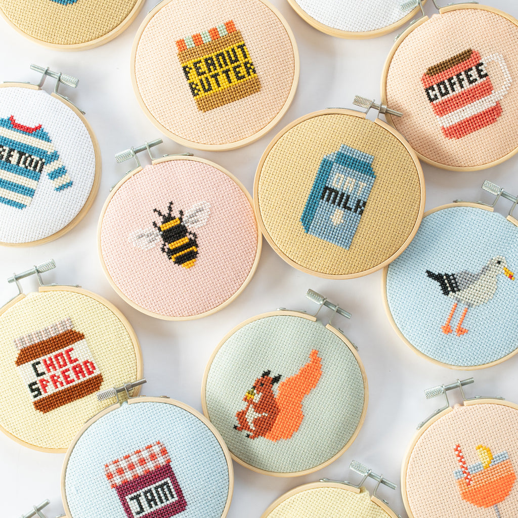 Coffee Mini Cross Stitch PDF Pattern – Instant Download