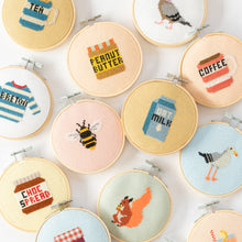 Load image into Gallery viewer, Bee Cross Stitch Kit