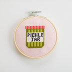 Pickle Mini Cross Stitch PDF Pattern – Instant Download
