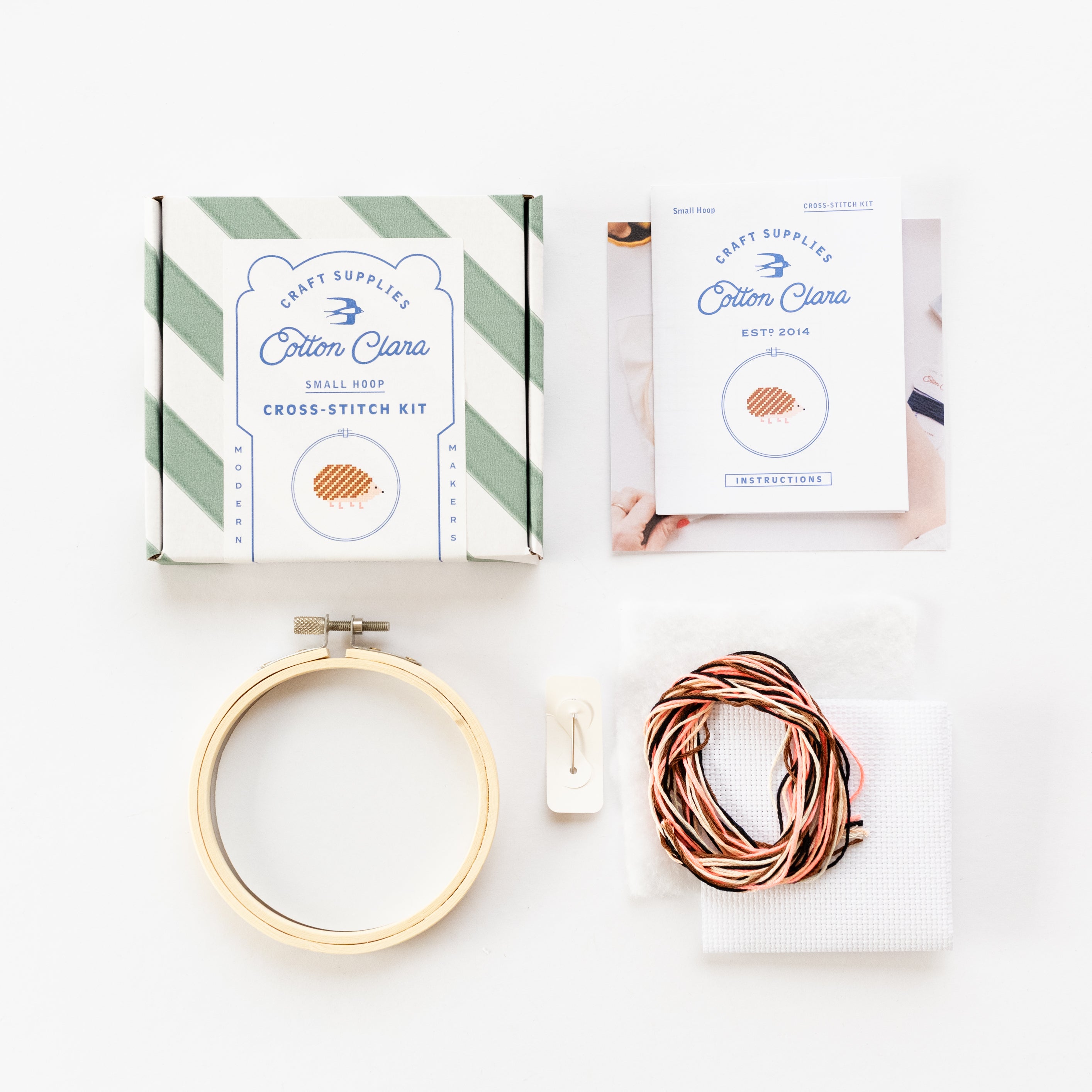 Hedgehog Cross Stitch Kit