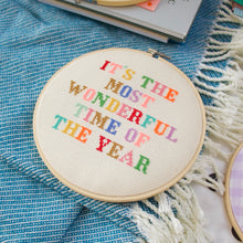 Load image into Gallery viewer, Its the most wonderful time of the year Cross Stitch PDF Pattern