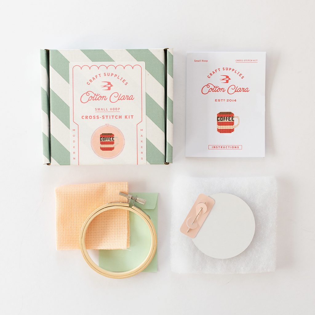 Coffee Cross Stitch Kit