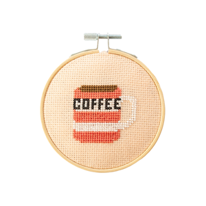 Coffee Cross Stitch Kit