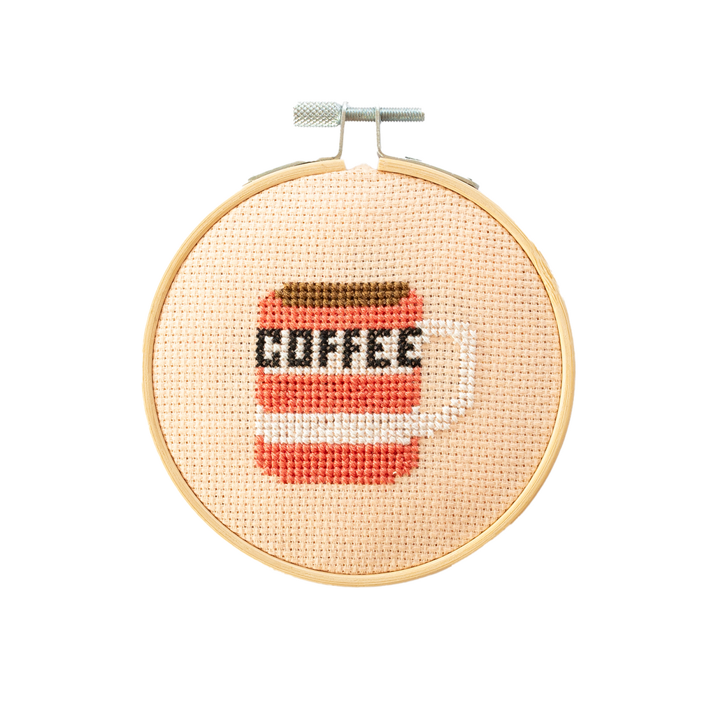 Coffee Cross Stitch Kit