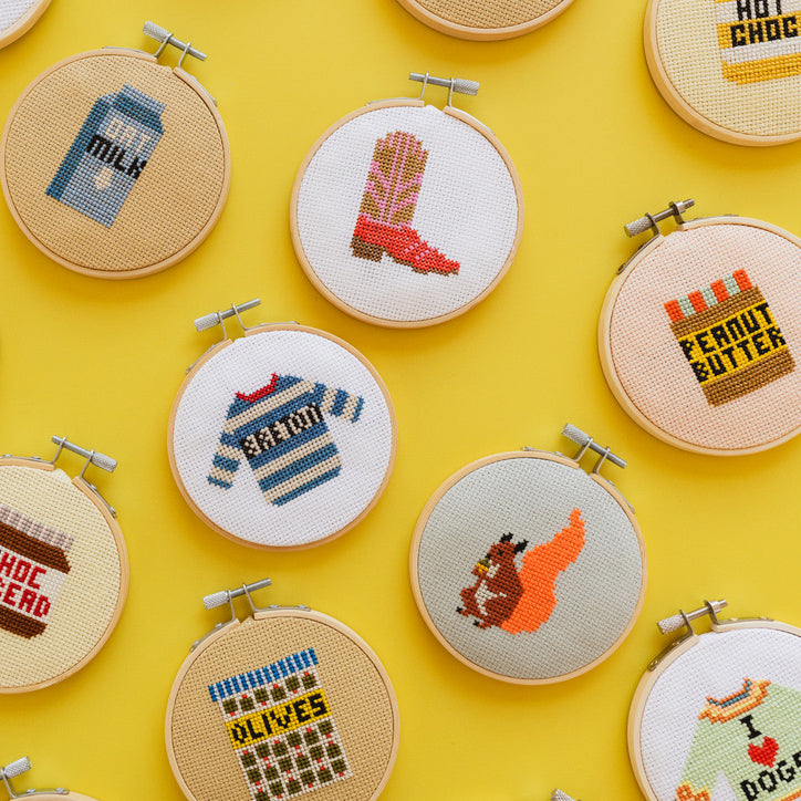 Squirrel Cross Stitch Kit