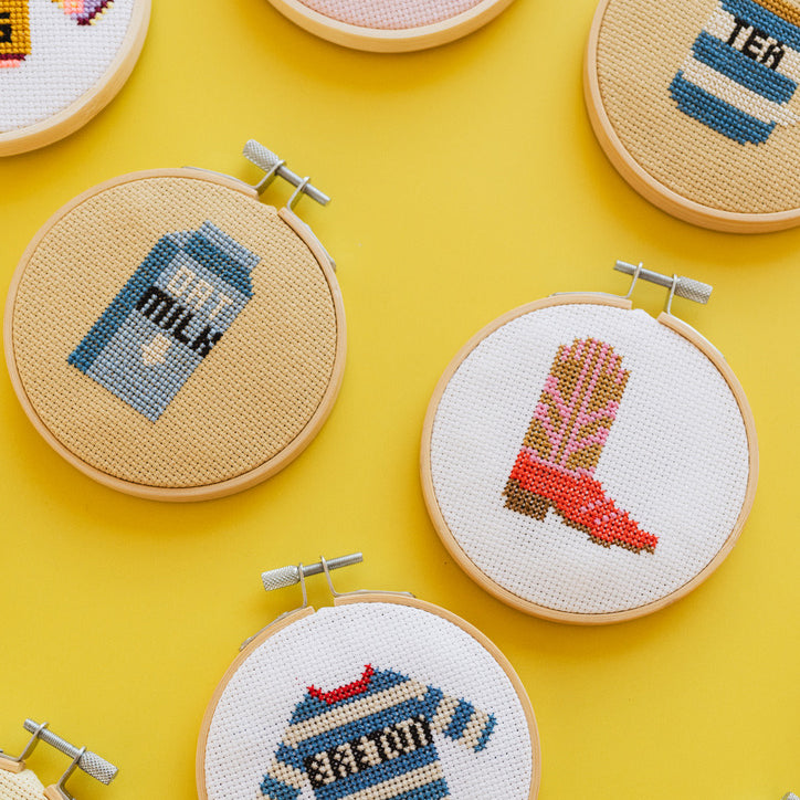 Tea Cross Stitch Kit