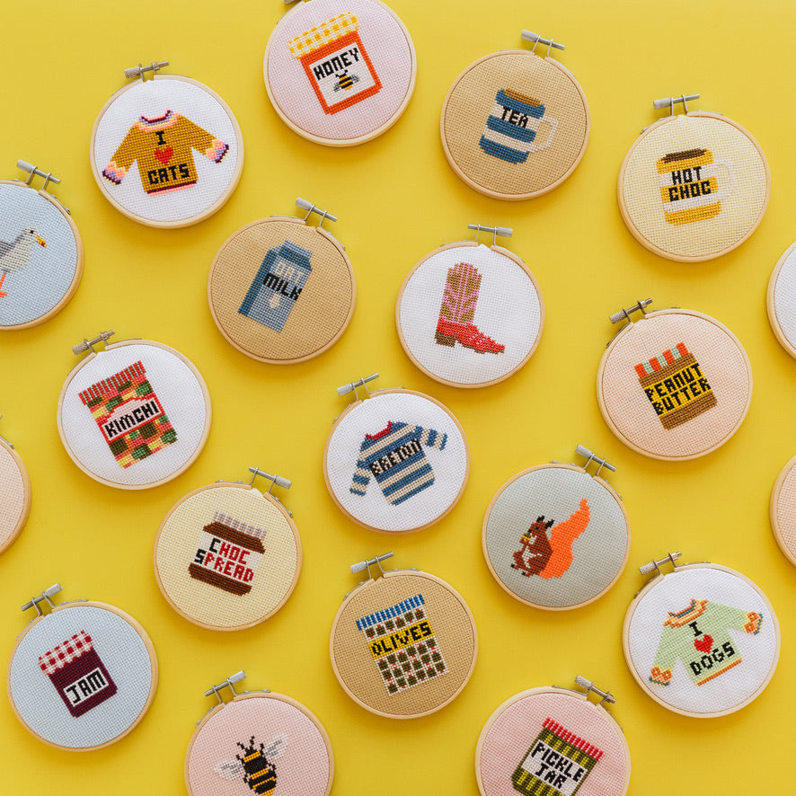 Breton Mini Cross Stitch PDF Pattern – Instant Download