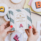 Drop Shadow Alphabet Cross Stitch Kit