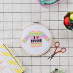 I Love Taylor Mini Cross Stitch PDF Pattern – Instant Download