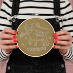 Taurus Embroidery Hoop Kit