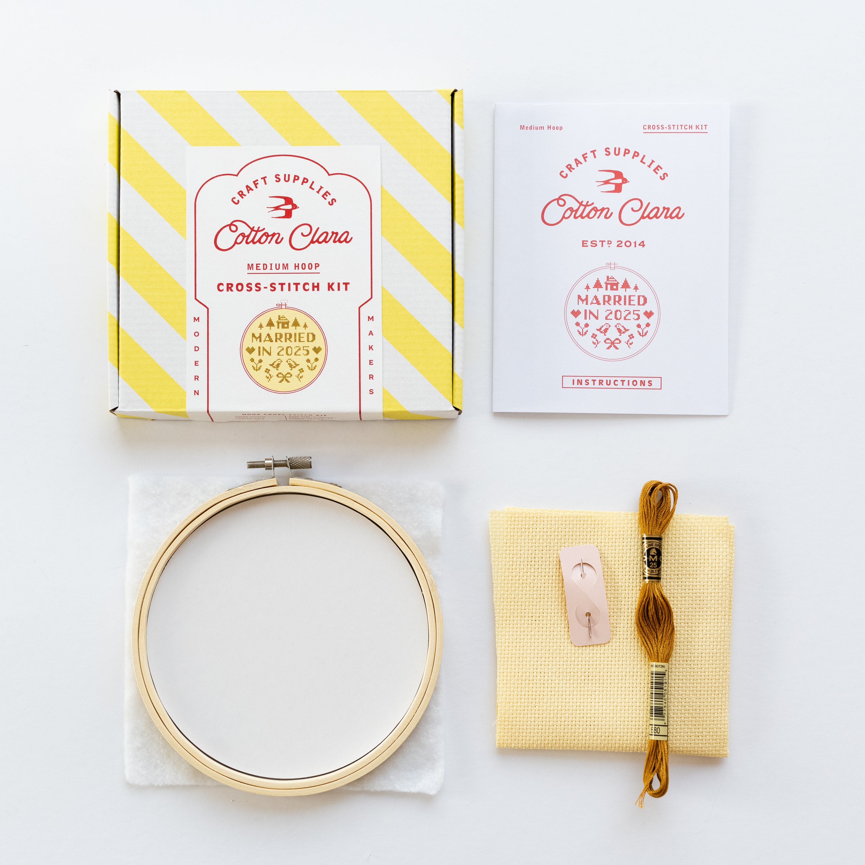 Married In 2025 Cross Stitch Kit