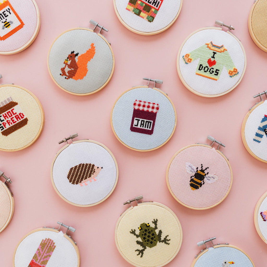 Candy Cane Mini Cross Stitch PDF Pattern – Instant Download