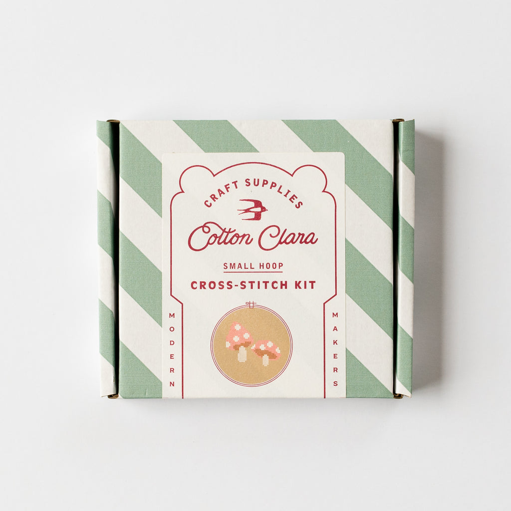 Toadstool Cross Stitch Kit