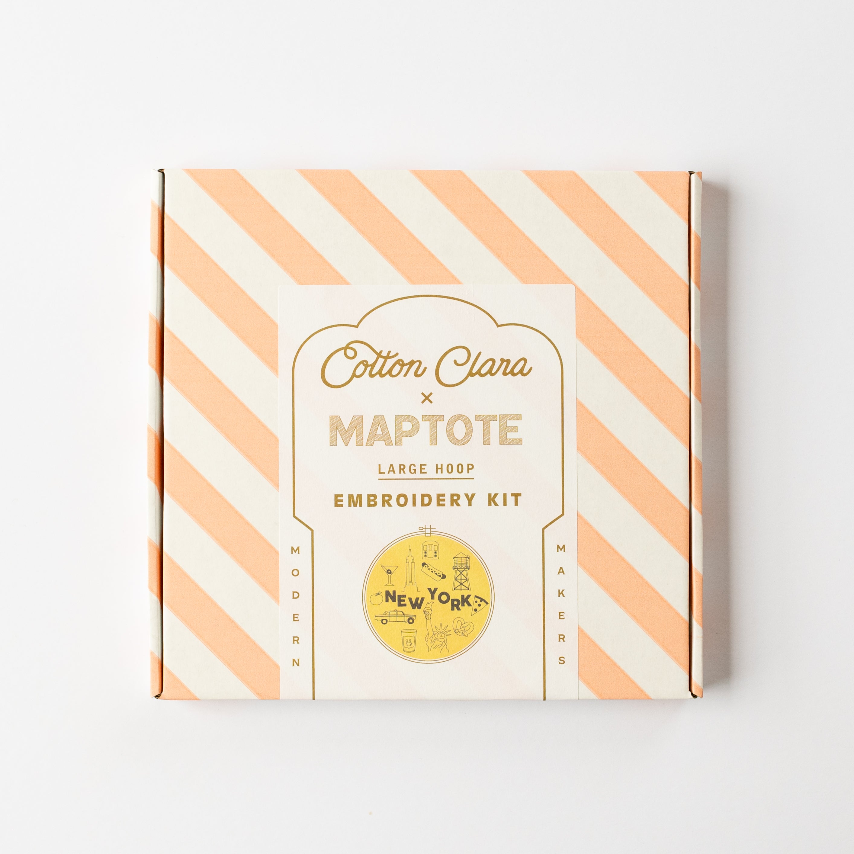 New York x Maptote Embroidery Hoop Kit