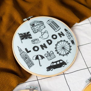 London x Maptote Embroidery Kit