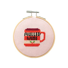 Load image into Gallery viewer, Mulled Wine Mini Cross Stitch Kit
