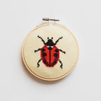 Ladybird Beginner Cross Stitch Kit