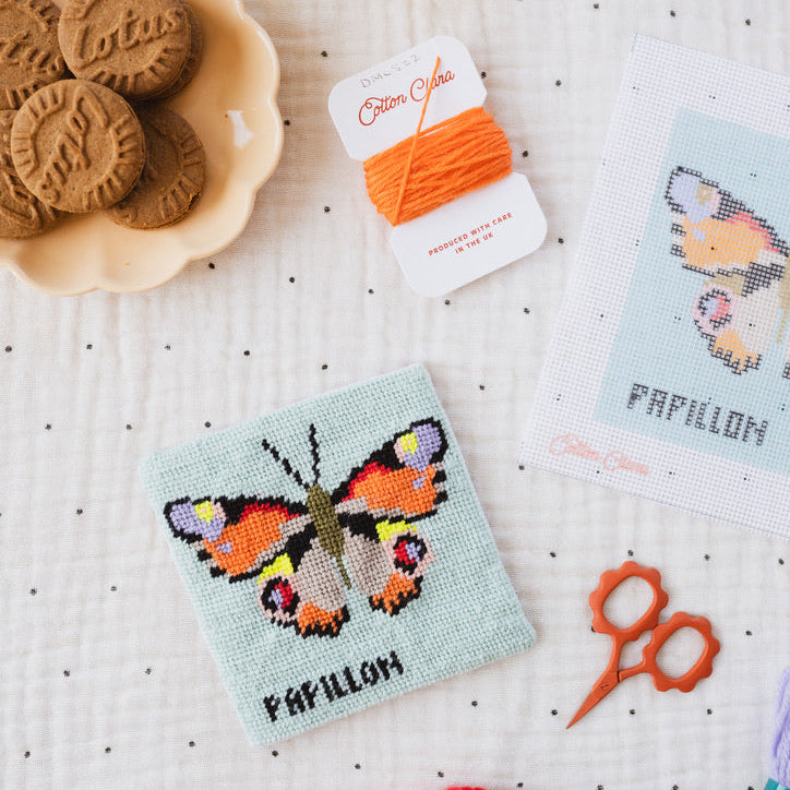Butterfly Needlepoint - One Off Box