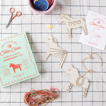 Load image into Gallery viewer, Dala Horses Embroidery Board Kit