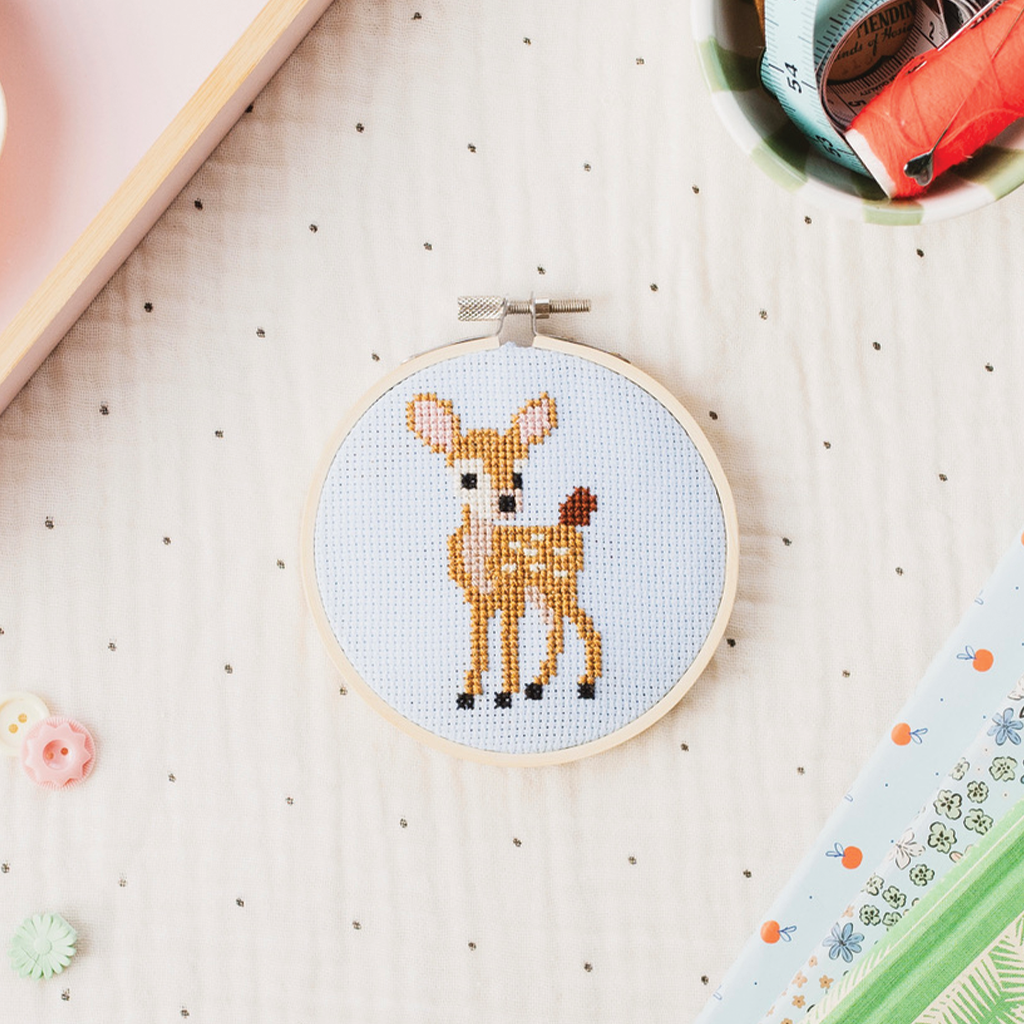 Deer Cross Stitch PDF Pattern – Instant Download
