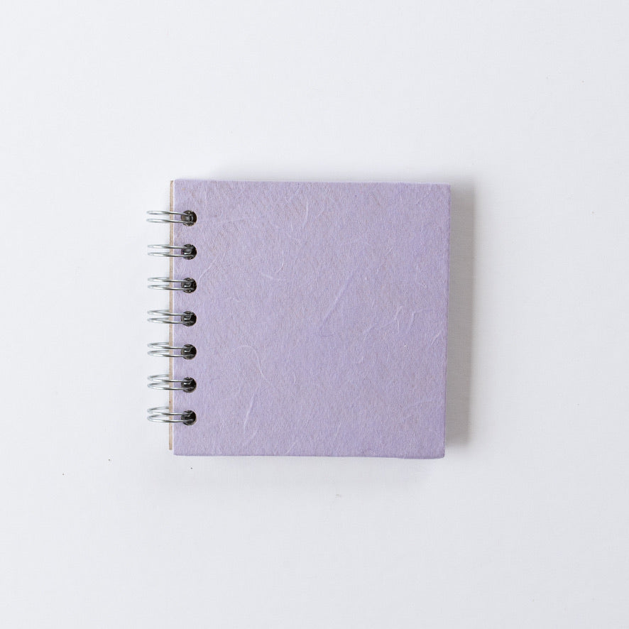Pink Pig 4 x 4 Inch Sketch Book - Made in the UK