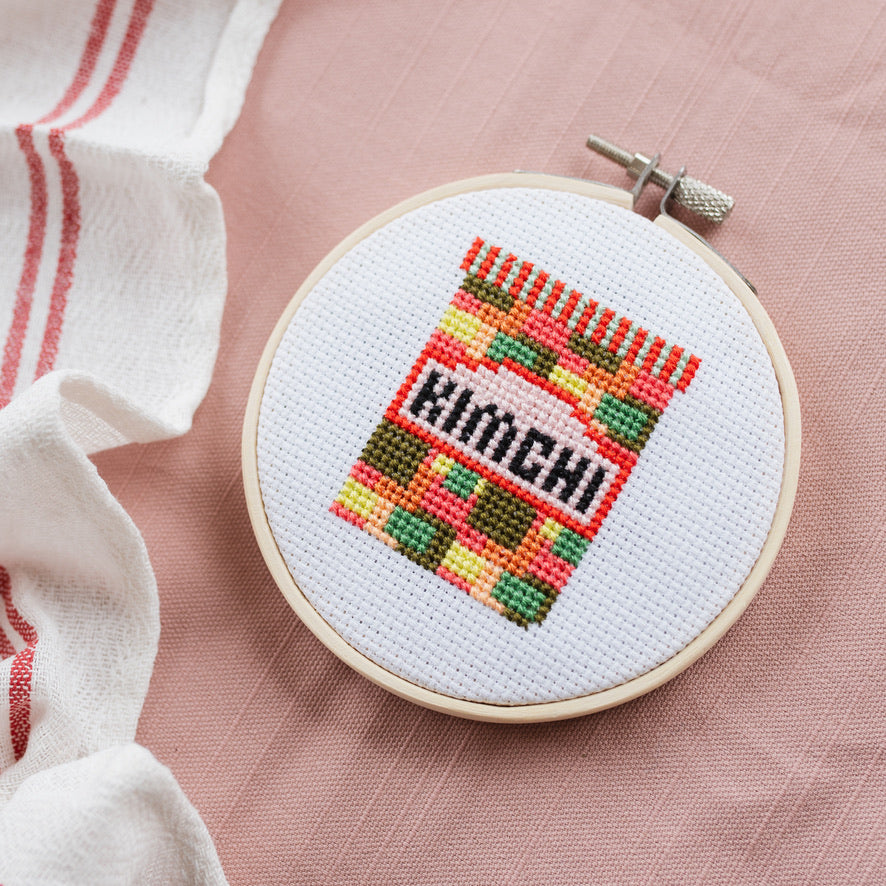 Kimchi Cross Stitch Kit