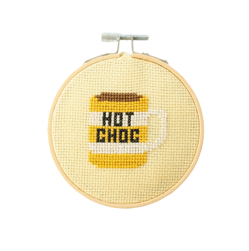 Hot Choc Cross Stitch Kit