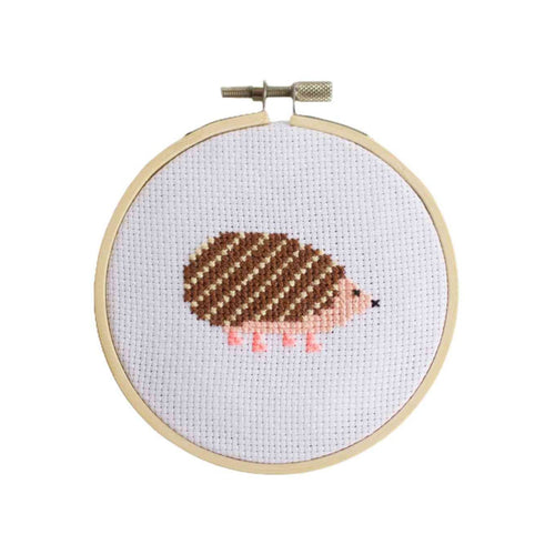 Hedgehog Cross Stitch Kit