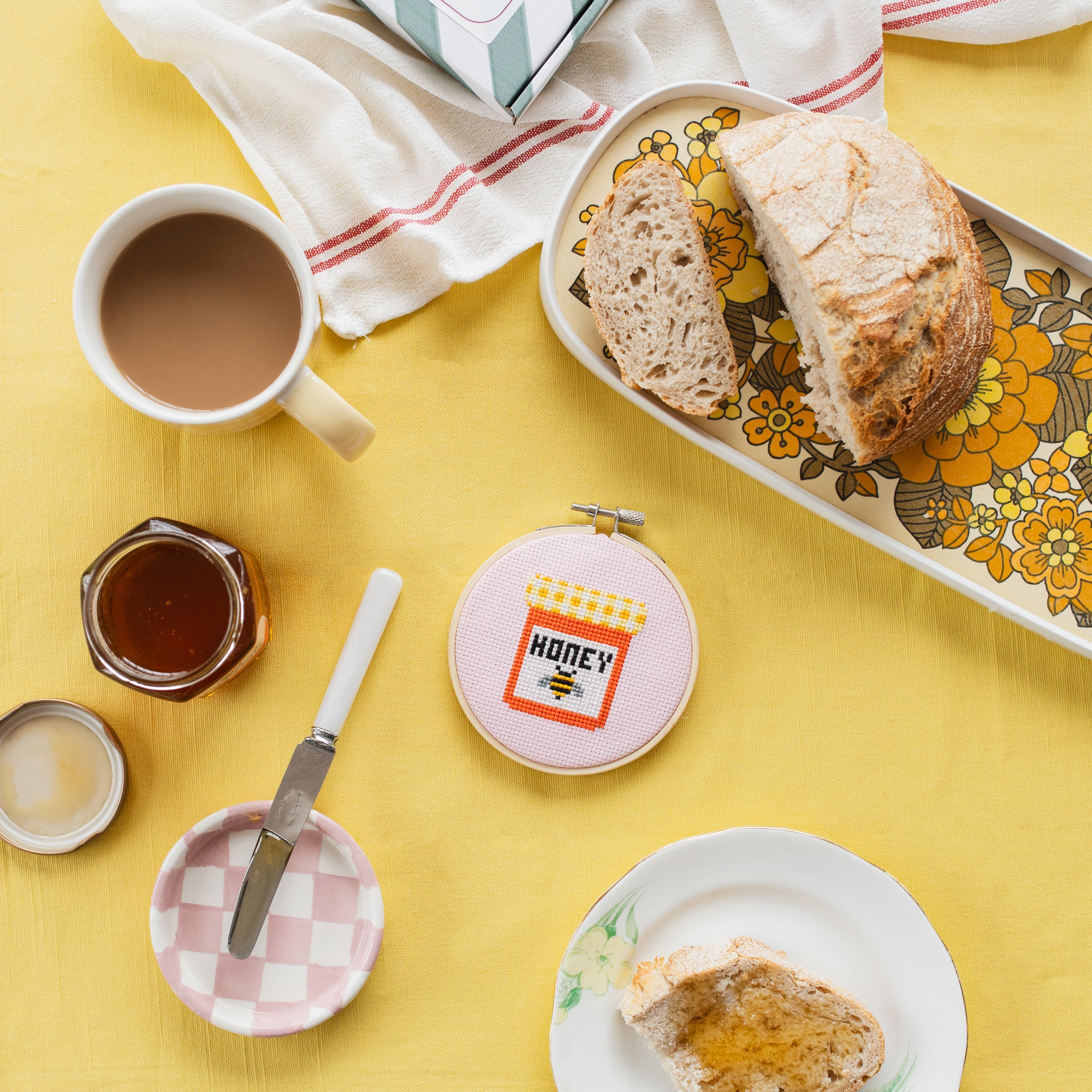 Honey Cross Stitch Kit