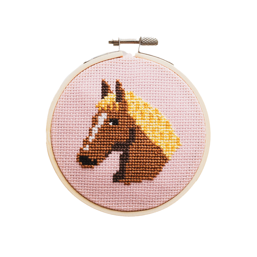 Horse Beginner Cross Stitch Kit