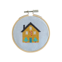 Load image into Gallery viewer, Christmas House Cross Stitch Kit