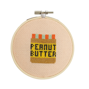 Peanut Butter Cross Stitch Kit