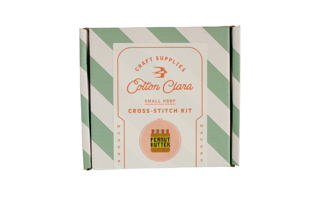 Peanut Butter Cross Stitch Kit