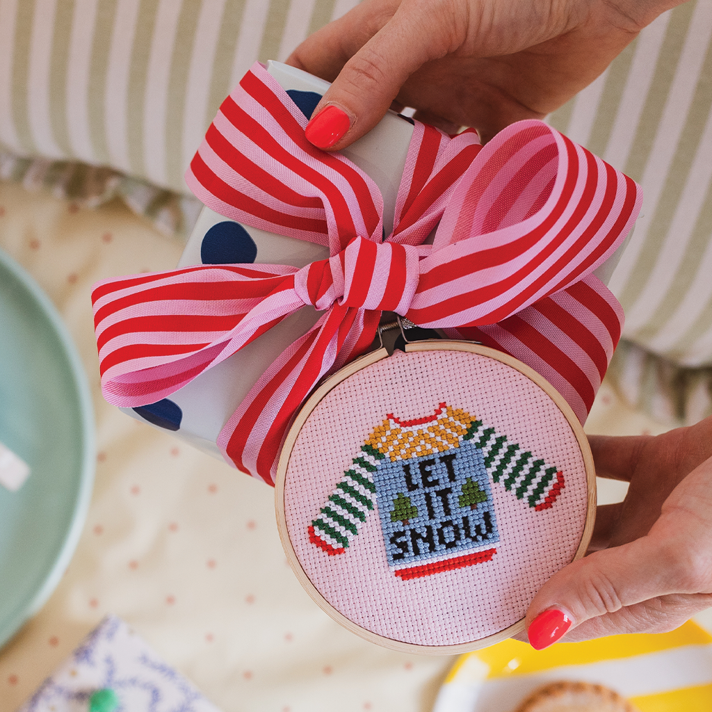 Let it Snow Cross Stitch Kit