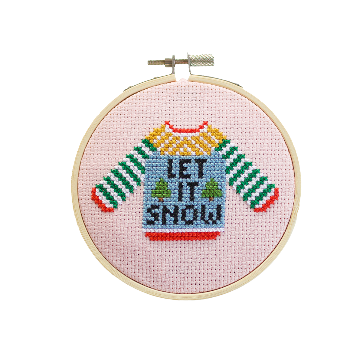 Let it Snow Cross Stitch Kit