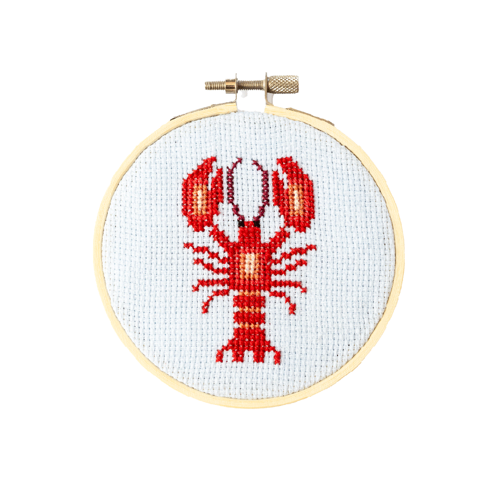 Lobster Cross Stitch Kit