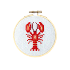 Lobster Cross Stitch Kit